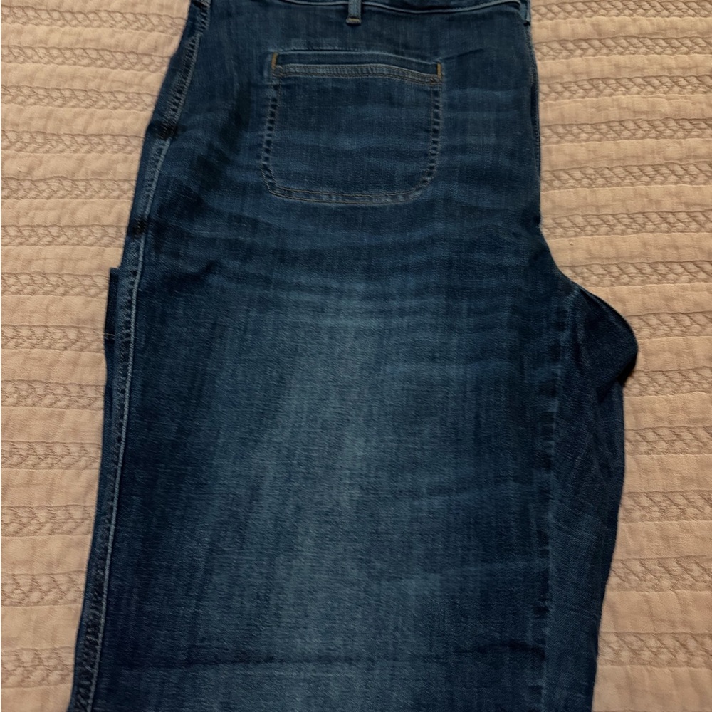 J. Jill Dark Indigo Wide-Leg Jeans - Picture 3 of 4